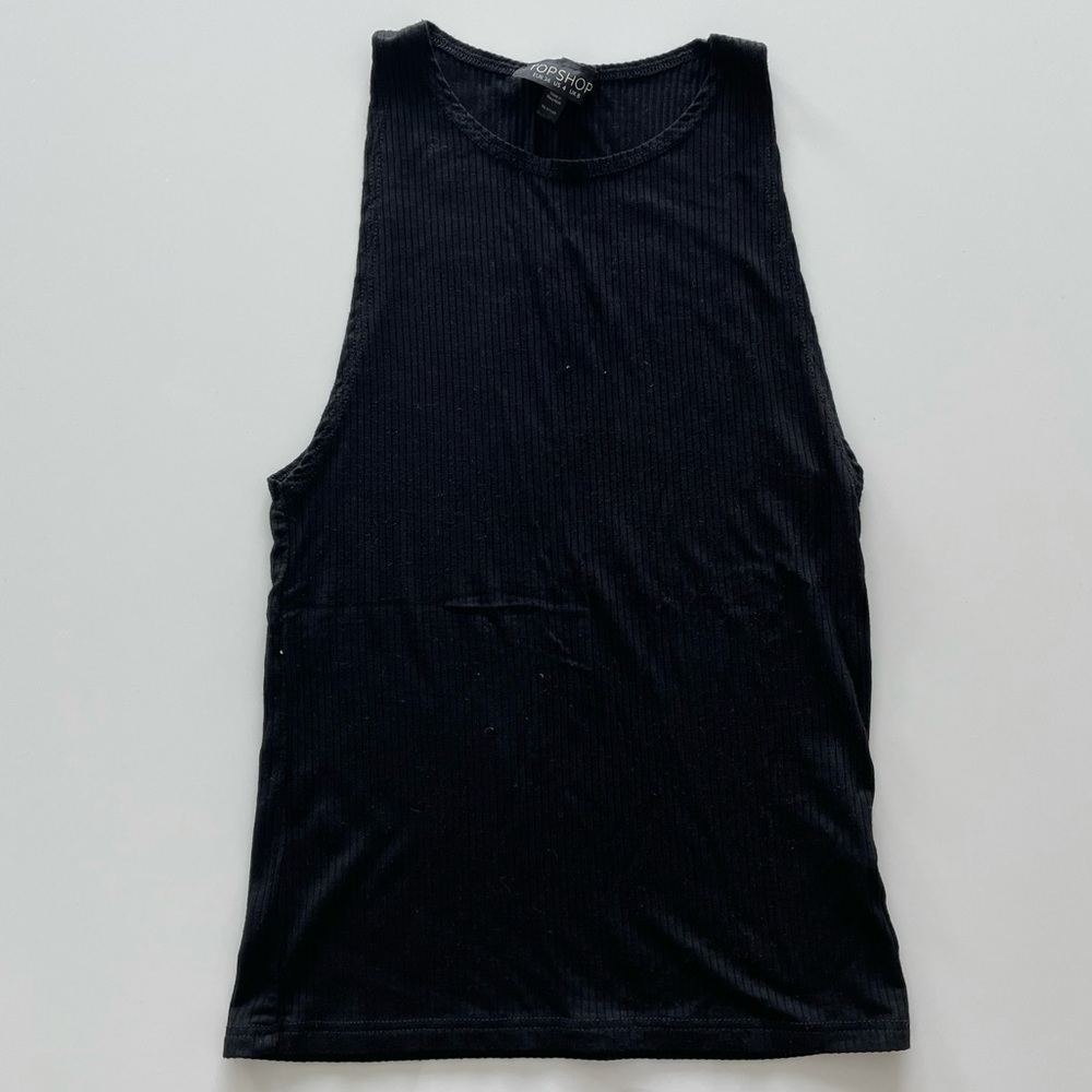 Topshop high neck tank top